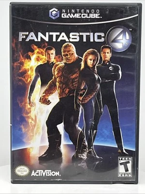 Capa original Nintendo Gamecube Fantastic 4 não testada - Imagem 1 de 4