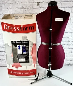 Base de trípode ajustable púrpura My Double Deluxe Dressforms by Dritz talla mediana - Imagen 1 de 9