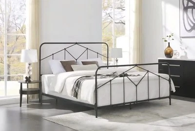 Cama Queen Verde con Diseño Moderno de Granja Francis de Novogratz Foto 1 de 4