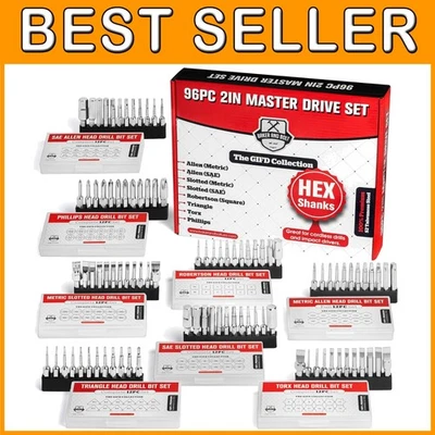 Ultimate 96pc Screwdriver Bit Set - Image 1 of 4