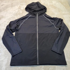 TRAJ3CTORY Trajectory Mens Size XL Black Active Jacket Soft Shell Zip Vented - Picture 1 of 10