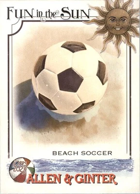 2023 Topps Allen and Ginter Fun in the Sun #FITS8 Beach Soccer - BB - Image 1 of 2
