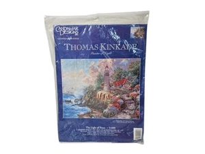 Thomas Kinkade "The Light of Peace" Cross Stitch Kit 51009 Candamar Designs NEW - Picture 1 of 4