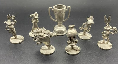 Juego de 7 figuras fichas de peltre Looney Tunes Monopoly Foto 1 de 4