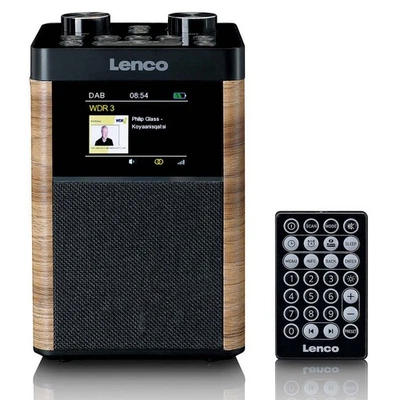 LENCO PDR-060WD - Tragbares DAB+/FM-Radio mit Bluetooth, 10W Lautsprecher und 14 - Bild 1 von 4