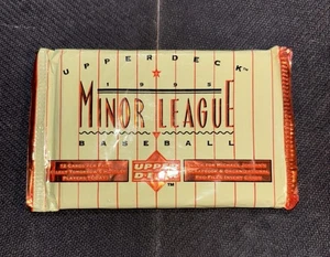 1 Packung 1995 Upper Deck Minor League ungeöffnete Packung - Bild 1 von 2