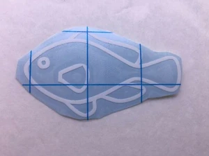 Clown Fish #2 Die Cut Vinyl Sticker Decal Beach Summer Reef - Picture 1 of 3