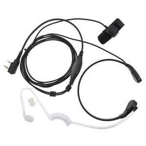 2 Pin Headset Earpiece Mic For Baofeng UV-5R UV-82 BF-888s Radio Walkie Talkie B - Zdjęcie 1 z 9