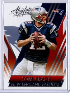 2014 Absolute Memorabilia Football #44 Tom Brady PATRIOTS BUCANEERS - Picture 1 of 1