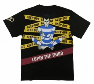 Lupin III the 3rd Third 50th Anniversary T-shirt Embroidery L Size Unisex - Picture 1 of 3