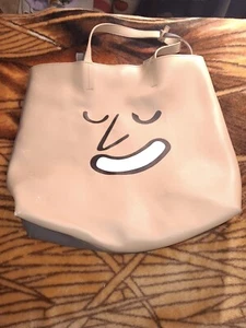 Stereo Vinyl Ledertasche, HUADUPIJU, Gesichter auf jeder Seite und eine Seite ist grau & - Bild 1 von 4
