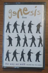 GENESIS - Live: The Way We Walk Volume 1: The Shorts - Cassette Tape Album - Picture 1 of 2