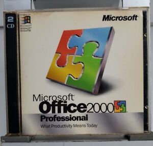 Microsoft Office 2000 Professional_Full Version. Includes  ORIGINAL CD KEY