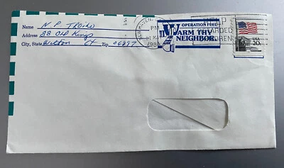 1984 PNC Commercial Cover, 20¢ Flag Over Supreme Court #11, Scott #1895, VG/F - Image 1 of 2