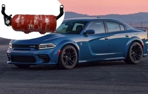 F4 Fabrication Fire extinguisher mount holder bracket for Dodge Charger - Imagen 1 de 11