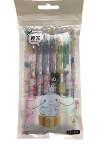 Sanrio Set Of 6 Gel Pens - Picture 1 of 2