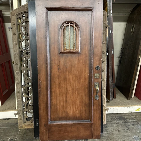 Spanish Tudor Front Door 79x36 Cover
