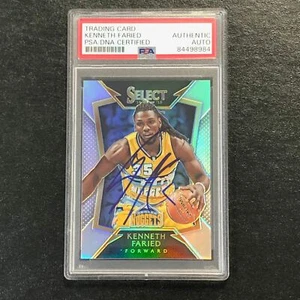 2014-15 Panini Select Holo #62 Kenneth Faried Signed AUTO PSA Slabbed Nuggets - Bild 1 von 2