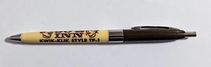 Vintage Gay 90s Inn Pen - Rare Kwik Klik Style - TP-1 - Rare Gay Nineties - Dry Ink - Bild 1 von 9