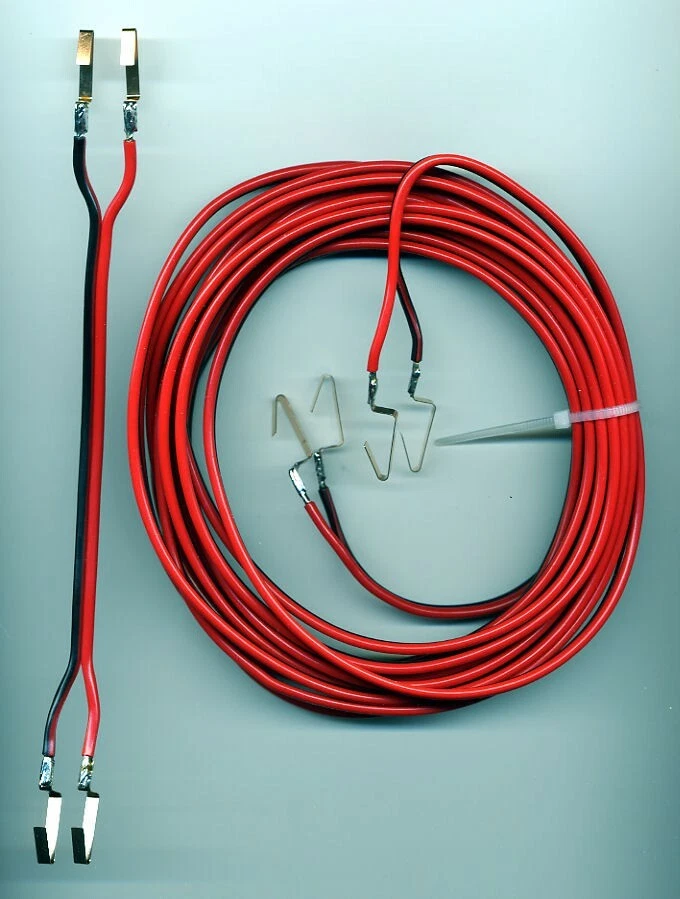 MARKENLOS 5m Zusatzeinspeisung für Carrera Digital 124 / 132 / ProX - wie 20584 - 2x1,5mm²