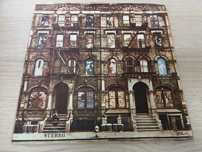 LED ZEPPELIN "PHYSICAL GRAFFITI" ORIG TAIWAN 2 LPs 1975 VG+/VG+ - Photo 1/4