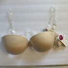 I Love Your Style Womans Size 38B Solid Beige Up Padded Underwire Back Closure