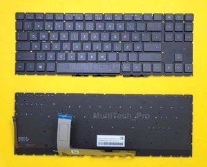 DE Tastatur HP Omen 15-EN 15-en0176ng 15-en0375ng 15-en0600ng mit Beleuchtung - Afbeelding 1 van 1