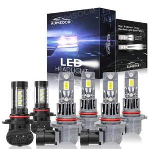 Kit de faros LED altos + bajos + antiniebla 6500K para Toyota Camry 2002-2006 - Imagen 1 de 16