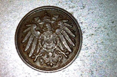 1890-A  One Phennig  German Empire. AU - Image 1 of 3