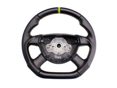 SPORT Lenkrad beziehen mit Leder für Volkswagen T5 2006-2009  NEU LEDER - Bild 1 von 4