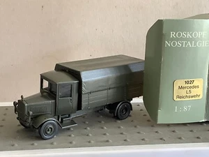 ✅ Roskopf Nostalgia 1027 1:87 Mercedes L 5 Reichswehr (EW372-8R7/7) - Foto 1 di 3