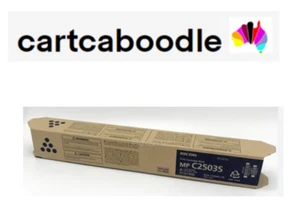 Genuine Ricoh MP C2503 / C2503S BLACK Toner Cartridge - EDP Code: 841932 - Picture 1 of 2