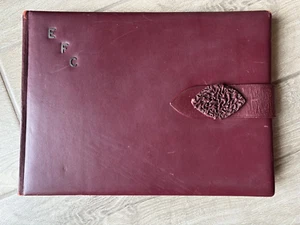 Vintage 20 Skizzen deutsche Städte, Album Buch gebundene Spange, Spinnennetz Pergament Papier - Bild 1 von 13