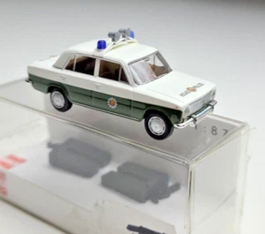 Busch 50102 1/87 H0 Lada 1200 Shiguli 2101 anno 1971 polizia popolare RDT - Foto 1 di 10