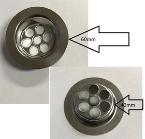 Kitchen / Basin Sink Plug Hole Spare With Screw - Picture 1 of 5