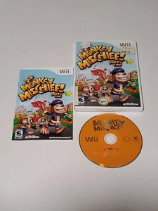 Monkey Mischief Party Time Nintendo Wii, 2008 Complete and Tested CIB - Picture 1 of 9