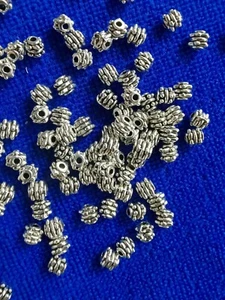 200 Pcs Tibetan Silver metal crafted gear spacer beads FC401 - Picture 1 of 4