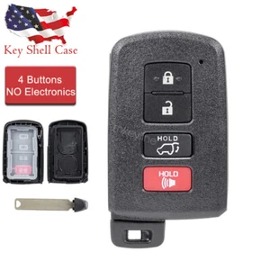 Funda protectora con llave llavero HYQ14FBA para coche remoto inteligente Toyota RAV4 2013-2018 - Imagen 1 de 7