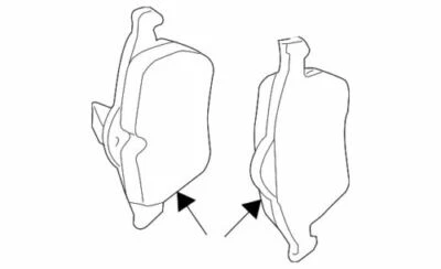 Juego de pastillas de freno de disco delanteras originales Saab 2003-2005 9-3 93188113 Foto 1 de 2