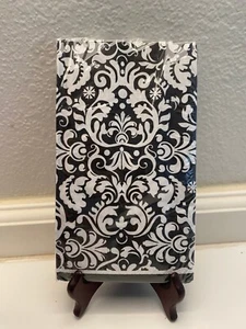 Black Damask Party/Birthday Party Guest Paper Napkins 16ct. - 2 ply - Picture 1 of 2