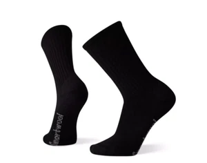 Smartwool Classic Edition Hike Light Cushion Solid Crew Socks, XL, Black - Picture 1 of 3