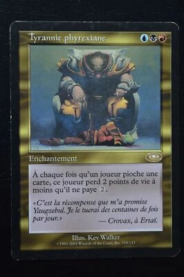 Magic The Gathering MTG PHYREXIAN TYRANNY FRENCH Planeshift LP Lightly Played - Image 1 of 2