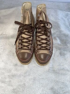 PF-Flyers Brown Fashion High Top sneakers HARDLY WORN . UK 8.5 - Picture 1 of 7