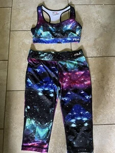 Fila galaxy nebula set sz M matching set athletic - Picture 1 of 6