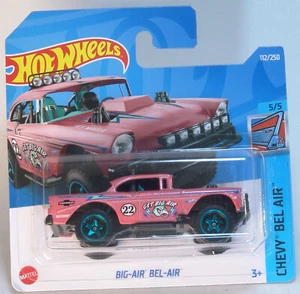 Hot Wheels 2022 #112 - HCX75 - Chevy Bel Air - Big-Air Bel-Air - Imagen 1 de 1