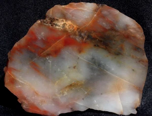 S04c ~ 2,8 Unzen Platte Jaspis/Achat ~ Biwabik, Minnesota - Bild 1 von 12