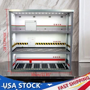 Vitrina de coche modelo diecast y luz LED para vitrina modelo de 3 capas 1:64 - Imagen 1 de 12