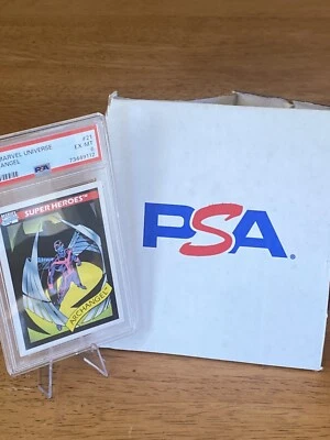 1990 Impel Marvel Universe #21 Archangel Rookie PSA 6 - Image 1 of 4