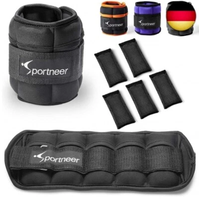 MARKE SPORTNEER Sportneer verstellbare Gewichtsmanschetten für Fuß- oder Handgelenk, 0,23-1,6 k