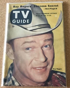 TV GUIDE JULY 17, 1954 ROY ROGERS COVER - Picture 1 of 1